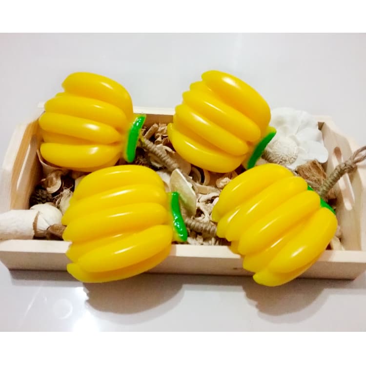 Handmade Fancy Soap Banana Yellow Thai Spa Aroma